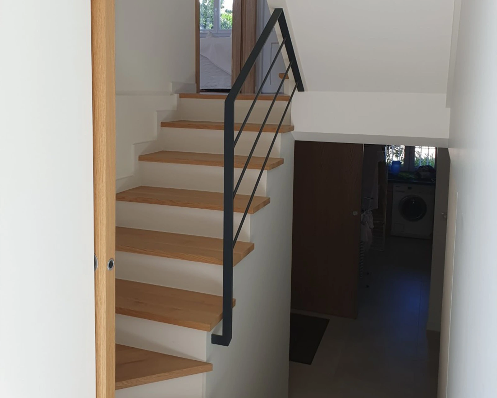 Escalier sécurisé en bois